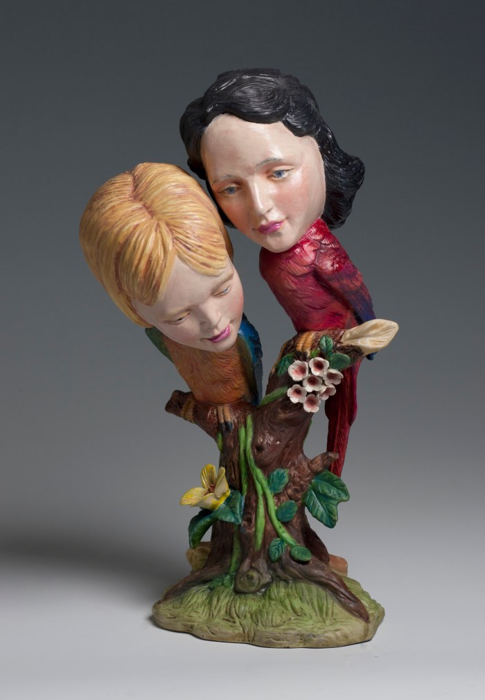 Ceramics, figurative, sculpture, clay sculptures, fine art for sale, figurine, wolf, rabbits, animals, hybrids, children, little girls, women, feminist, social commentary, pottery, busts, portraits, drawings, tiles, cups, cast iron, metal, charcoal, pencil, watercolor, ink, installation, exquisite corpse, nudes, surrealism, contemporary art, gender, tchotchke, kitsch, pop surrealism, postmodernism, domestic, beauty, familial roles, gender roles, low art, Madonna, gun control, gun culture, flower art, buy fine art, collect fine art, art collectors, art collections, fine art collectible, famous artist, renowned artist, valuable art, museum art, museum quality