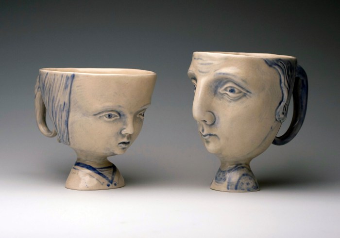 Ceramics, figurative, sculpture, clay sculptures, fine art for sale, figurine, wolf, rabbits, animals, hybrids, children, little girls, women, feminist, social commentary, pottery, busts, portraits, drawings, tiles, cups, cast iron, metal, charcoal, pencil, watercolor, ink, installation, exquisite corpse, nudes, surrealism, contemporary art, gender, tchotchke, kitsch, pop surrealism, postmodernism, domestic, beauty, familial roles, gender roles, low art, Madonna, gun control, gun culture, flower art, buy fine art, collect fine art, art collectors, art collections, fine art collectible, famous artist, renowned artist, valuable art, museum art, museum quality