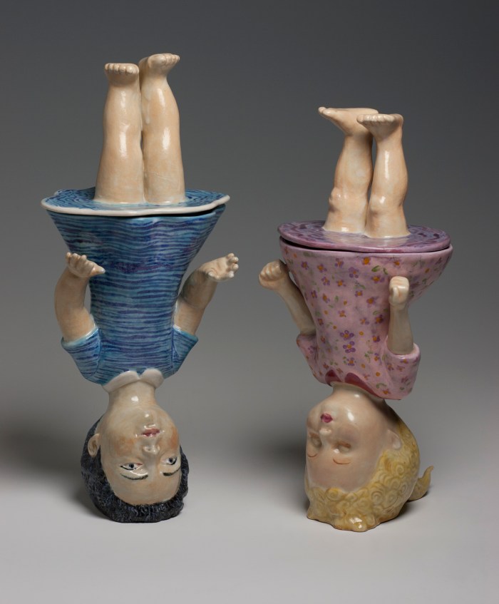Ceramics, figurative, sculpture, clay sculptures, fine art for sale, figurine, wolf, rabbits, animals, hybrids, children, little girls, women, feminist, social commentary, pottery, busts, portraits, drawings, tiles, cups, cast iron, metal, charcoal, pencil, watercolor, ink, installation, exquisite corpse, nudes, surrealism, contemporary art, gender, tchotchke, kitsch, pop surrealism, postmodernism, domestic, beauty, familial roles, gender roles, low art, Madonna, gun control, gun culture, flower art, buy fine art, collect fine art, art collectors, art collections, fine art collectible, famous artist, renowned artist, valuable art, museum art, museum quality
