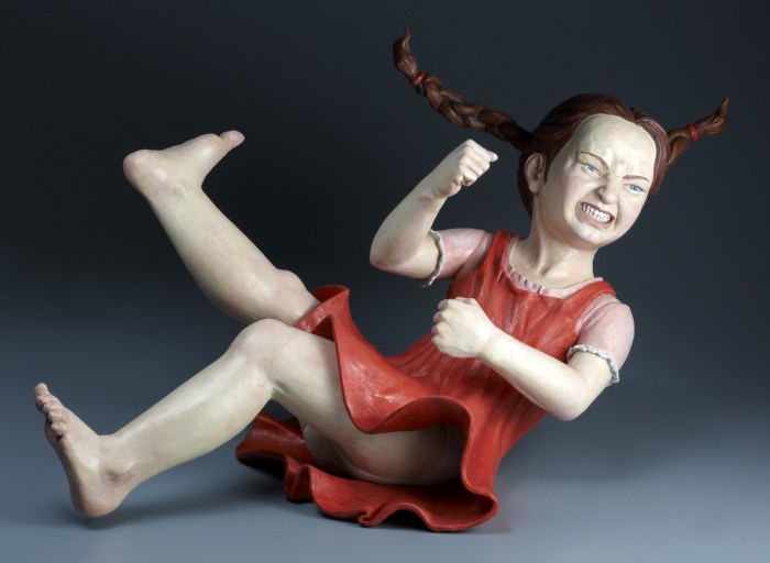 Ceramics, figurative, sculpture, clay sculptures, fine art for sale, figurine, wolf, rabbits, animals, hybrids, children, little girls, women, feminist, social commentary, pottery, busts, portraits, drawings, tiles, cups, cast iron, metal, charcoal, pencil, watercolor, ink, installation, exquisite corpse, nudes, surrealism, contemporary art, gender, tchotchke, kitsch, pop surrealism, postmodernism, domestic, beauty, familial roles, gender roles, low art, Madonna, gun control, gun culture, flower art, buy fine art, collect fine art, art collectors, art collections, fine art collectible, famous artist, renowned artist, valuable art, museum art, museum quality