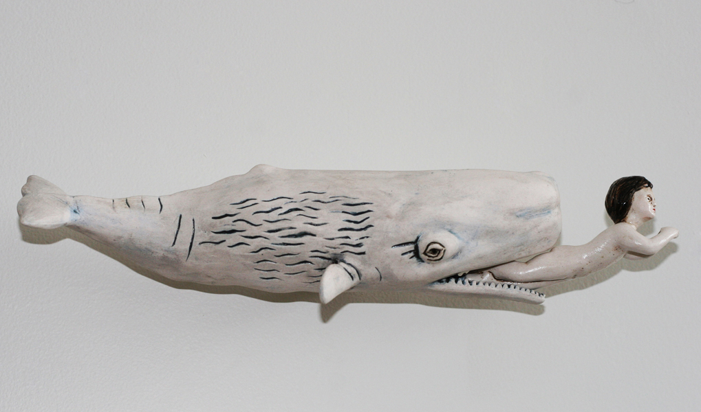 Ceramics, figurative, sculpture, clay sculptures, fine art for sale, figurine, , animals, hybrids, children, women, feminist, social commentary, pottery, busts, portraits, drawings, installation, exquisite corpse, nudes, surrealism, contemporary art, gender, tchotchke, kitsch, pop surrealism, postmodernism, domestic, beauty gender roles, low art flower art, buy fine art, collect fine art, art collectors, art collections, fine art collectible, whales, cetaceans, environment, pods, fishing, humpbacks, north atlantic right whale, sperm whales, industrial revolution, whale oil, spermaceti, fish nets, mythology, ivory carvings, scrimshaw, whalebone, flensing 