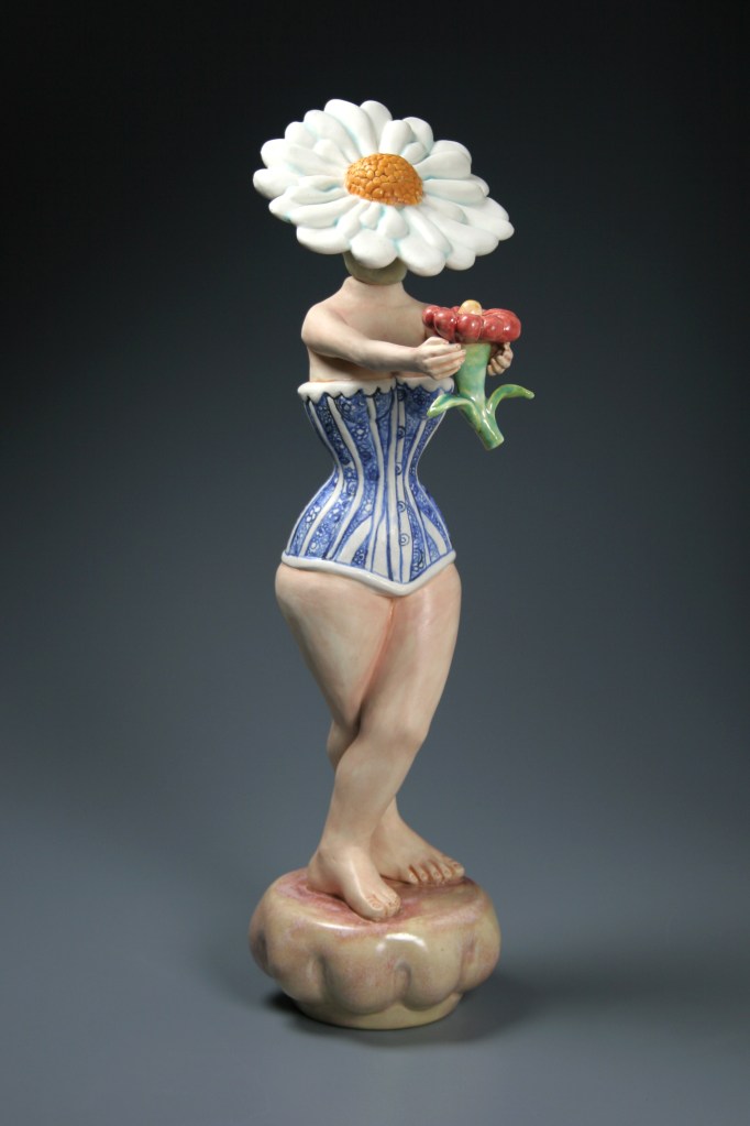 Ceramics, figurative, sculpture, clay sculptures, fine art for sale, figurine, wolf, rabbits, animals, hybrids, children, little girls, women, feminist, social commentary, pottery, busts, portraits, drawings, tiles, cups, cast iron, metal, charcoal, pencil, watercolor, ink, installation, exquisite corpse, nudes, surrealism, contemporary art, gender, tchotchke, kitsch, pop surrealism, postmodernism, domestic, beauty, familial roles, gender roles, low art, Madonna, gun control, gun culture, flower art, buy fine art, collect fine art, art collectors, art collections, fine art collectible, famous artist, renowned artist, valuable art, museum art, museum quality