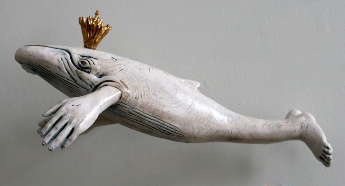 Ceramics, figurative, sculpture, clay sculptures, fine art for sale, figurine, , animals, hybrids, children, women, feminist, social commentary, pottery, busts, portraits, drawings, installation, exquisite corpse, nudes, surrealism, contemporary art, gender, tchotchke, kitsch, pop surrealism, postmodernism, domestic, beauty gender roles, low art flower art, buy fine art, collect fine art, art collectors, art collections, fine art collectible, whales, cetaceans, environment, pods, fishing, humpbacks, north atlantic right whale, sperm whales, industrial revolution, whale oil, spermaceti, fish nets, mythology, ivory carvings, scrimshaw, whalebone, flensing, baleen
